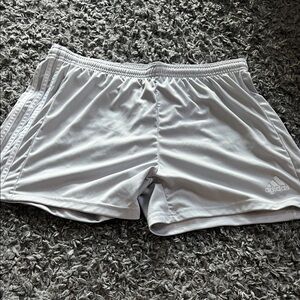 Adidas Silver Gray Sports Shorts